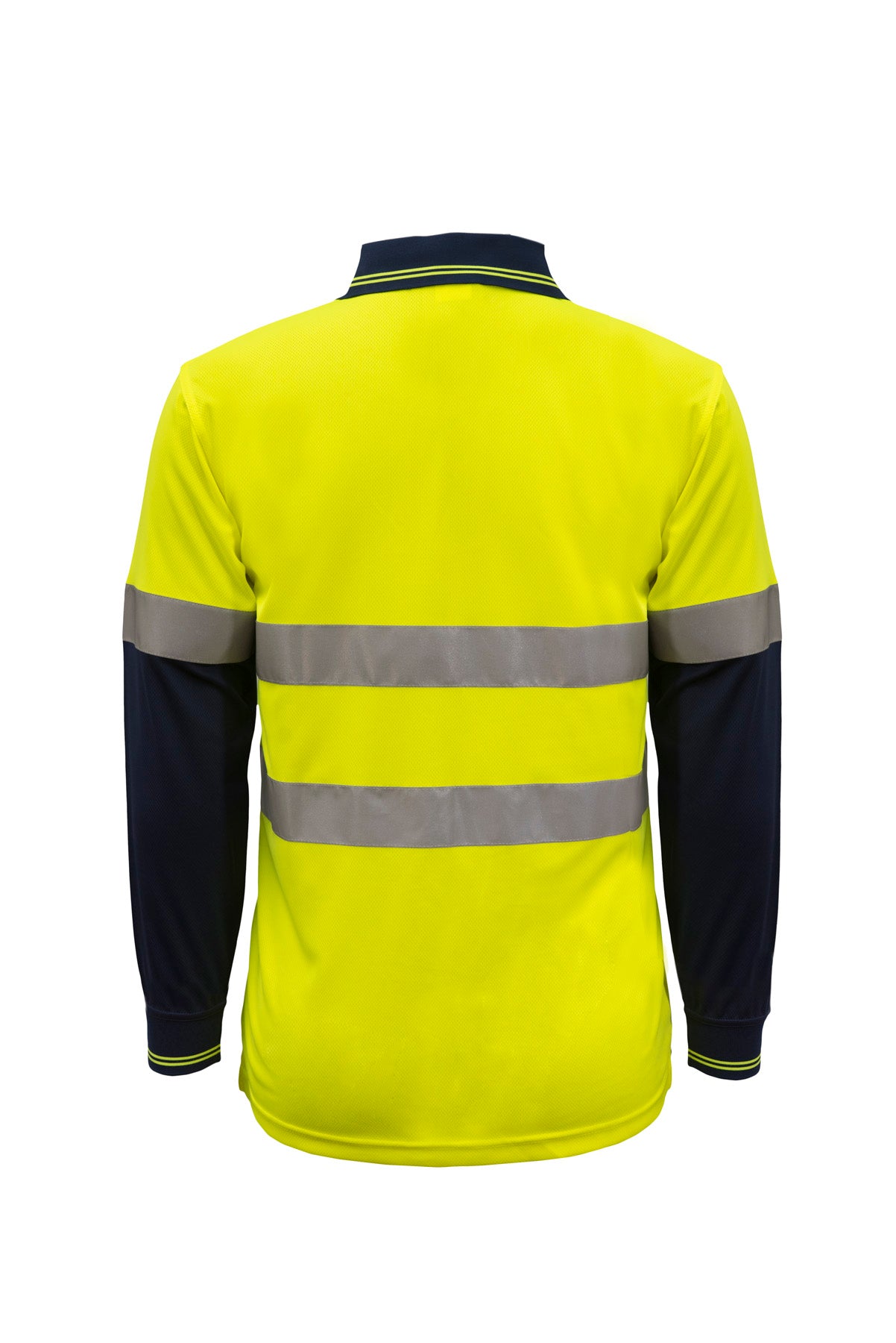 Workcraft Hivis Tape Two Tone Polo- Ls (WSP409)