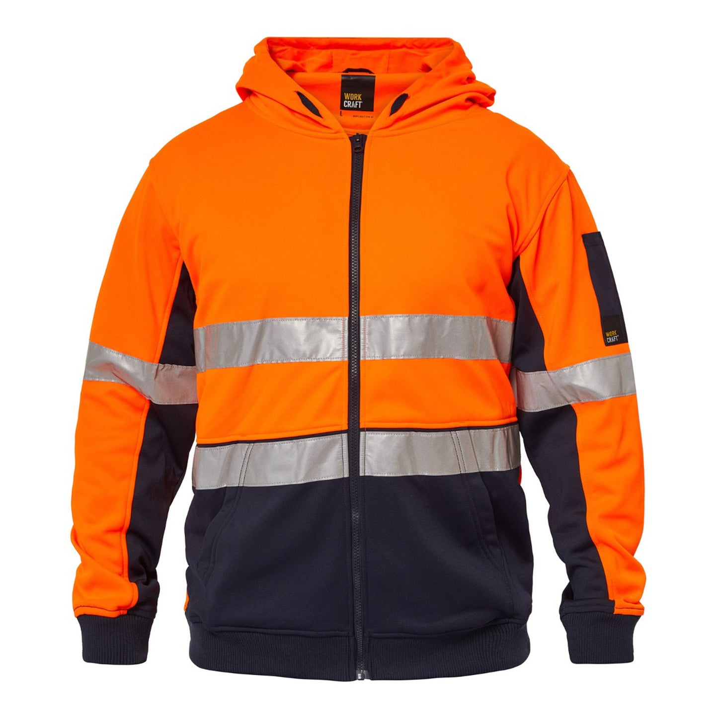 Workcraft Hivis Hoodie With Tape (WT8011)