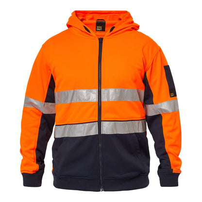 Workcraft Hivis Hoodie With Tape (WT8011)