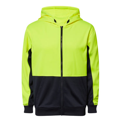 Workcraft Hi Vis Hoodie With Zip (WT8017)