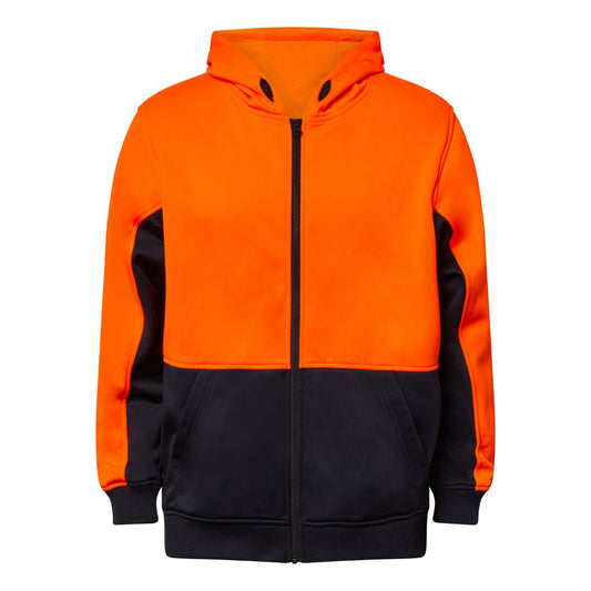 Workcraft Hi Vis Hoodie With Zip (WT8017)