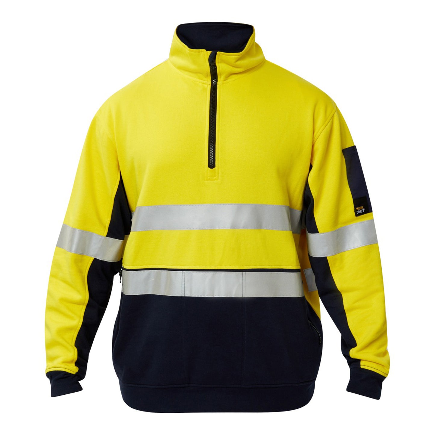 Workcraft Half Zip Cotton Pull Over (WT8018)