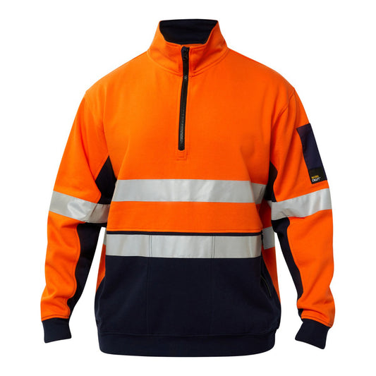 Workcraft Half Zip Cotton Pull Over (WT8018)