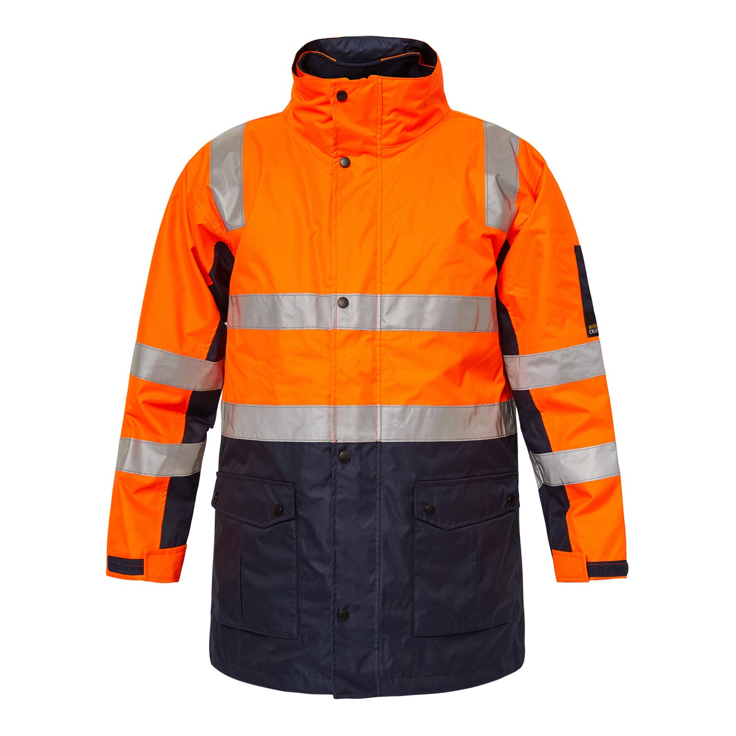 Workcraft Hi Vis 4 in 1 Jacket With Tape (WW9013)