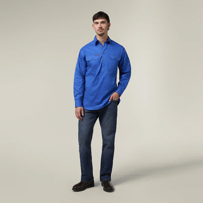 Hard Yakka Mustang Closed Front Work Shirt (Y04004)