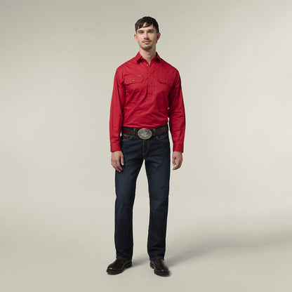 Hard Yakka Mustang Closed Front Work Shirt (Y04004)