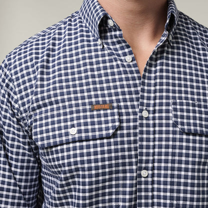 Hard Yakka Mustang Formal Check Shirt (Y04005)