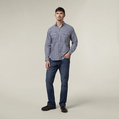 Hard Yakka Mustang Formal Check Shirt (Y04005)