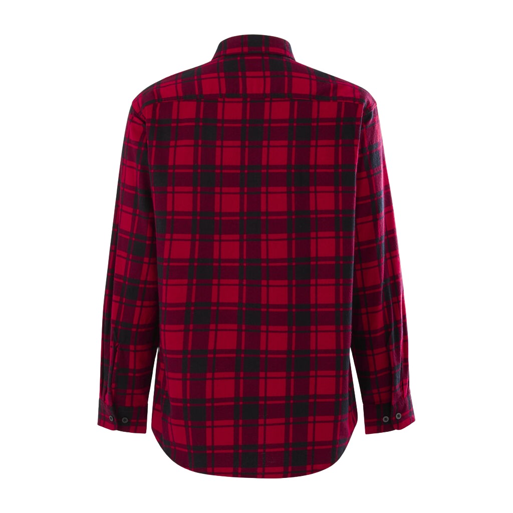 Hard Yakka Core Long Sleeve Closed Front Check Flannel Shirt