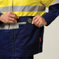 Hard Yakka Core Hi-vis 2 Tone Cotton Drill Taped Jacket (Y06545)