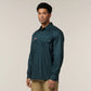 Hard Yakka Long Sleeve Open Front Cotton Drill Work Shirt (Y07500)