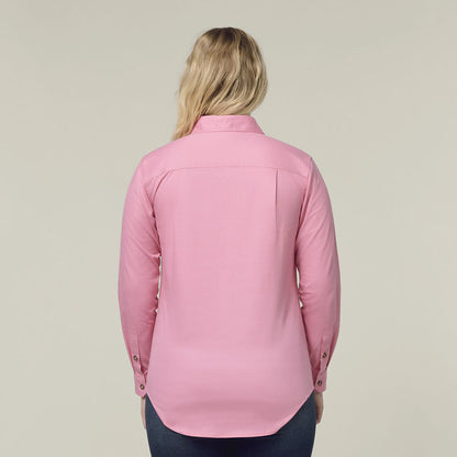 Hard Yakka Women'S Heritage Closed Front Drill Shirt (Y08399)