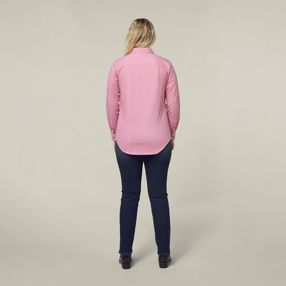 Hard Yakka Women'S Heritage Closed Front Drill Shirt (Y08399)