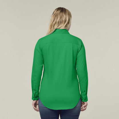 Hard Yakka Women'S Heritage Closed Front Drill Shirt (Y08399)