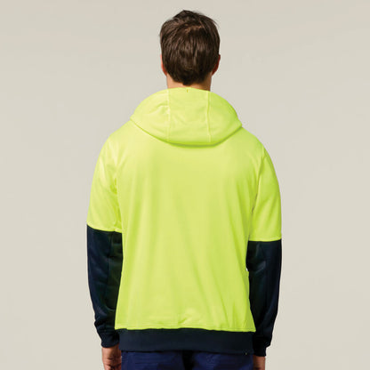 Hard Yakka Hi-vis 2 Tone Fleece Hoodie (Y19325)