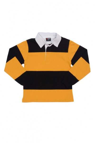 Ramo-Ramo Kids Rugby-Black/Gold / 6-Uniform Wholesalers - 4