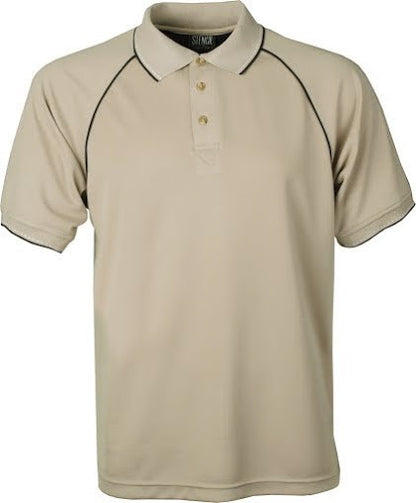 Stencil-Stencil Original Cool Dry Polo-Beige/Navy/White / XS-Uniform Wholesalers - 3