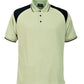 Stencil-Stencil Men's Club Cool Dry Polo-Sage Green/Navy / S-Uniform Wholesalers - 4