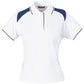 Stencil-Stencil Ladies' Club Cool Dry Polo-White/Navy / 8-Uniform Wholesalers - 2