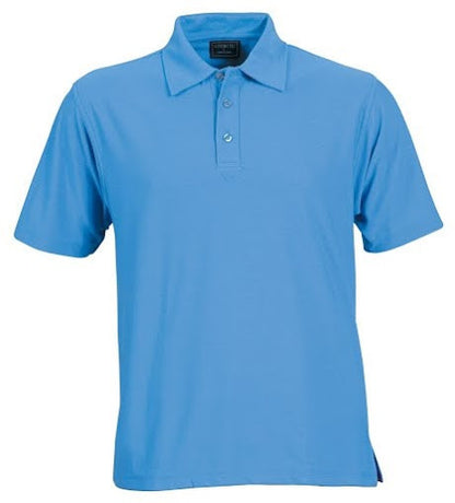 Stencil-Stencil Men's Solar-Lite Polo-Light Blue / S-Uniform Wholesalers - 2