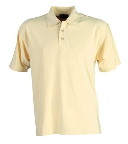 Stencil-Stencil Men's Solar-Lite Polo-Powder Yellow / S-Uniform Wholesalers - 4