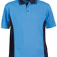 Stencil-Stencil Men's Active Cool Dry Polo-Bomini Blue/Navy / S-Uniform Wholesalers - 6