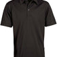 Stencil-Stencil Men's Glacier Polo-Black / S-Uniform Wholesalers - 7