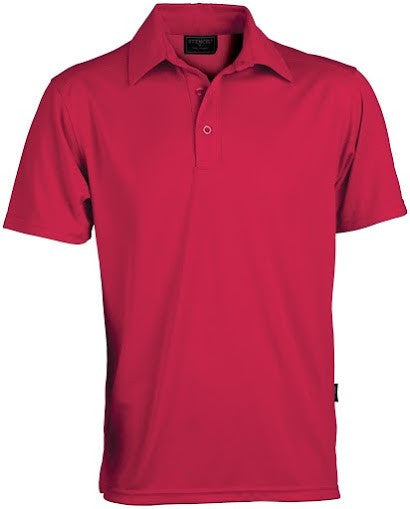 Stencil-Stencil Men's Glacier Polo-Red / S-Uniform Wholesalers - 6