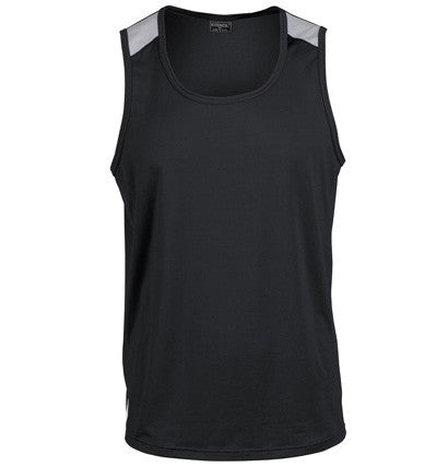 Stencil-Stencil Men's Team Singlet-Black/Silver / S-Uniform Wholesalers - 2