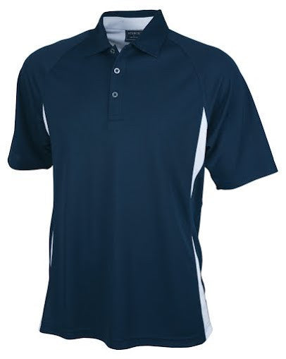 Stencil-Stencil Men's Arctic Polo-Navy/White / S-Uniform Wholesalers - 6