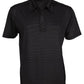 Stencil-Stencil Men's SilverTech Polo-Black/Silver / S-Uniform Wholesalers - 6