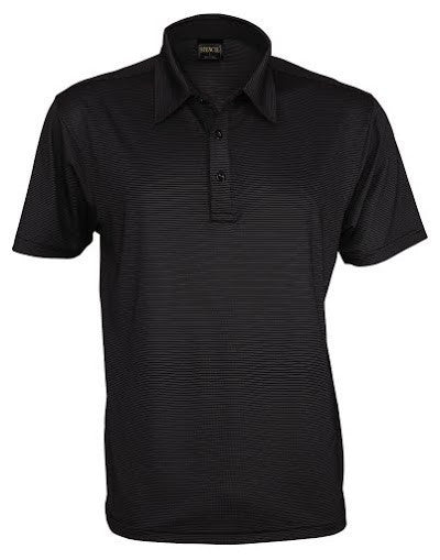 Stencil-Stencil Men's SilverTech Polo-Black/Silver / S-Uniform Wholesalers - 6