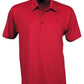 Stencil-Stencil Men's SilverTech Polo-Red/Silver / S-Uniform Wholesalers - 5