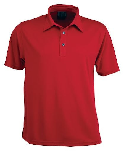 Stencil-Stencil Men's Argent Polo-Red ( indent colours ) / S-Uniform Wholesalers - 6