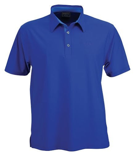 Stencil-Stencil Men's Argent Polo-Royal / S-Uniform Wholesalers - 7