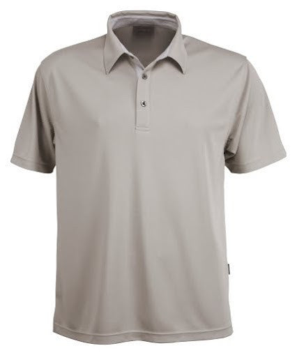 Stencil-Stencil Men's Argent Polo-Sandstone / S-Uniform Wholesalers - 2