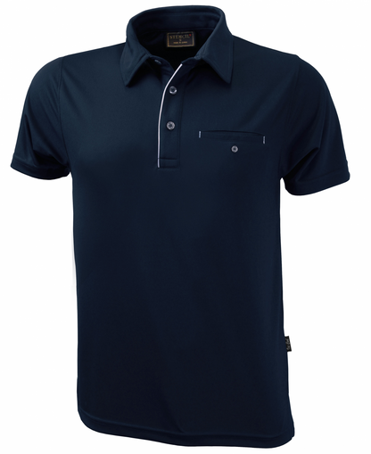 Stencil Boston Mens S/S Polos-(1063)