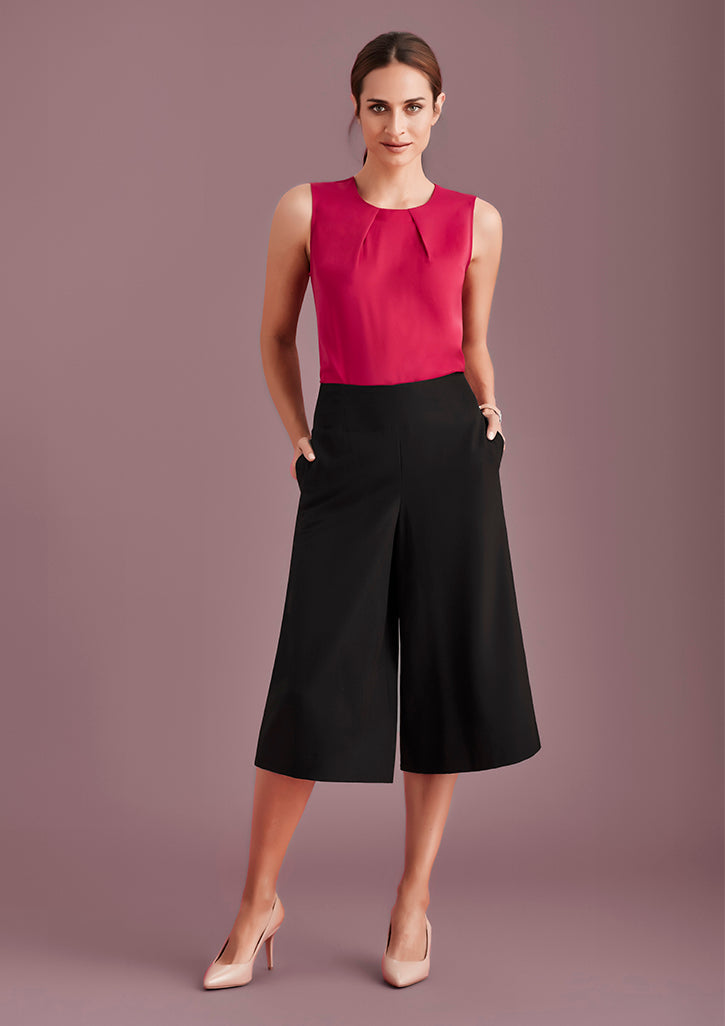 Biz Corporate Womens MidLength Culottes (10728) Clearance