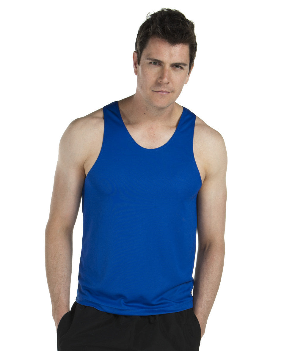 JB's Wear-JB's Adults Poly Singlet--Uniform Wholesalers - 3