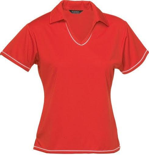 Stencil-Stencil Ladies' Cool Dry Polo 1st (12 Colour)--Uniform Wholesalers - 6