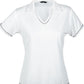 Stencil-Stencil Ladies' Cool Dry Polo 1st (12 Colour)-White/Navy / 8-Uniform Wholesalers - 3