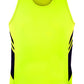 Aussie Pacific-Aussie Pacific Mens Tasman Singlet-Neon Yellow/Black / S-Uniform Wholesalers - 9