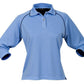 Stencil-Stencil Ladies' Cool Dry Polo-Bomini Blue/Navy/White / 8-Uniform Wholesalers - 2