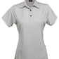 Stencil-Stencil Ladies' SilverTech Polo-Grey/Silver / 8-Uniform Wholesalers - 2