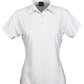 Stencil-Stencil Ladies' SilverTech Polo-White/Silver / 8-Uniform Wholesalers - 1