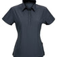 Stencil-Stencil Ladies' Argent Polo-Charcoal / 8-Uniform Wholesalers - 4