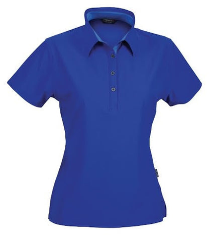 Stencil-Stencil Ladies' Argent Polo-Royal / 8-Uniform Wholesalers - 7