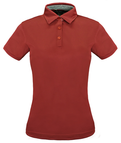 Stencil Kahve Ladies S/S Polos(1164)