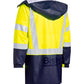 Bisley Taped Two Tone Hi-Vis Stretch PU Rain Coat(BJ6935HT)