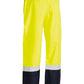 Bisley Taped Two Tone Hi Vis Shell Rain Pant (BP6965T)